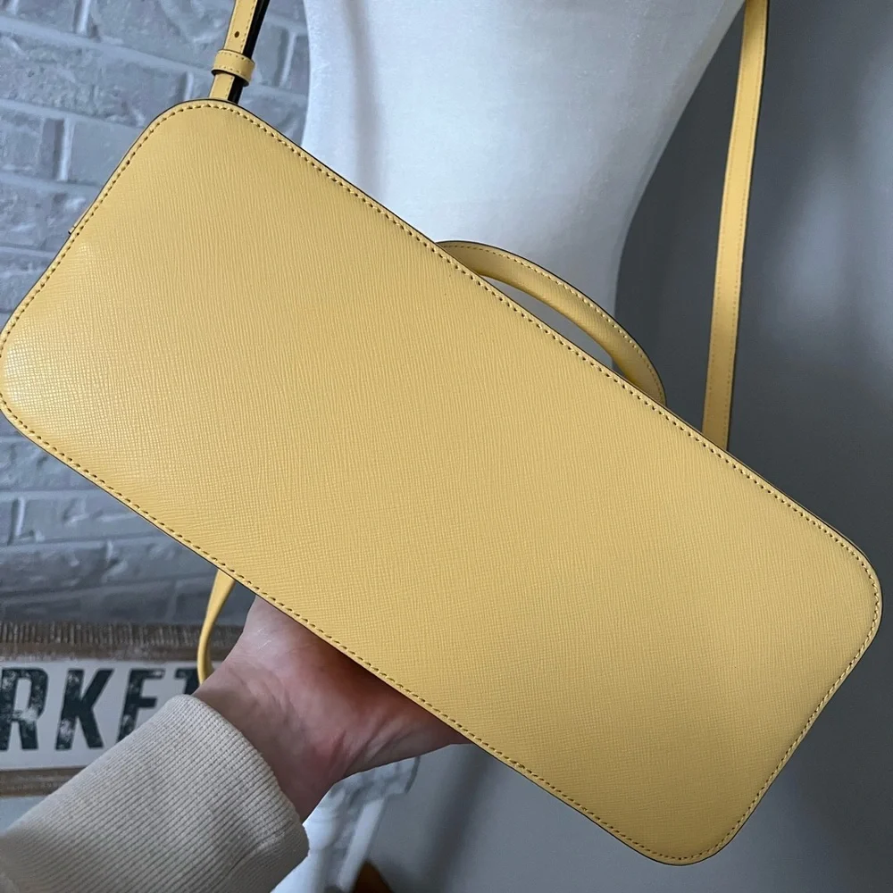 kate spade Sadie Dome Satchel - Yellow/Daybreak - Picture 4 of 7